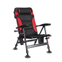 SEONGJINCHI 민물낚시의자 패드탈부착형 캠핑의자, 페키지3, 레드