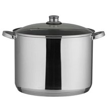[독일직구] axentia 범용 냄비 스테인리스 스틸, 20 Liter Volumen