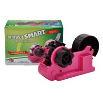 [알파] 원일 물레방아 테이프컷터기 스마트 (색상랜덤발송), 옵션:[A032275]옵션없음