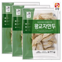 [퀴클리몰] 사조오양 왕교자 만두 1.4kg x 3개, 1개