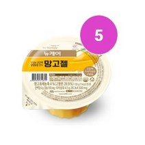 뉴케어 영양간식 망고젤 100g x 5개