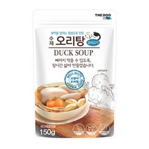 더독 오리탕 강아지 영양 파우치 영양죽, 5개