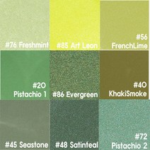 애리조 아이섀도우 그린&블루 (리필), 우드, 1개