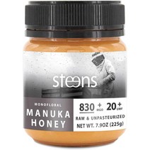 Steens 영국 단화 마누카 꿀 MGO 829 UMF20 225g