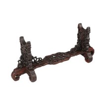 원목 검 좌대 거치대 장식용 검거치대 소품 사극 랙, 흑단단 29cm x 8cm x 11cm