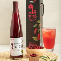 문경 오미자청 발효숙성 원액 엑기스 저당 500ml, 500ml 1개