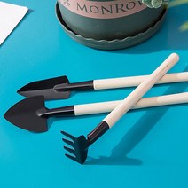 달자샵 6+3 완전 초미니 모종삽 3종세트 다용도 묘목관리 화분파기 흙놀이 삽, (3종)-2세트+1세트