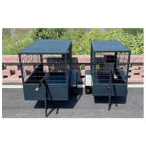 트레일러 캠핑 카라반 스쿠터 후면 장착 소형 자전거, G