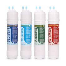 원봉 WFP-1050 고품질 정수기 필터 호환 1회세트, 선택1 - 전체구성세트(1+1+1+1=4개)