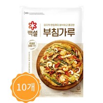 CJ 명절전 제사음식 생일 추석 설날 상차림 부침가루 마지막 한입까지 바삭 1kg, 10개
