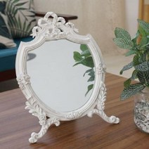 방패모양 벽걸이 겸용 탁상거울, 쿠팡 본상품선택