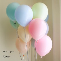 파티용품 풍선 아프리카별풍선 다이소풍선막대 핑크 조랑말 말 헬륨 유 호일 아이 행복한 웨딩 생일 샤워 동물 파티 장식 Suppli, 33 10pcs 10inch