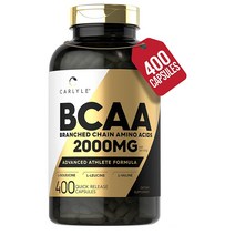 Carlyle Amino Acids 칼라일 BCAA 아미노산 2000mg 400 캡슐, 400캡슐 1개