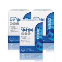 닥터엘비 5세대 5개국 특허 200억 유산균 파라바이오틱스 사균체 2g x 90포 3개월분, 30포, 3개