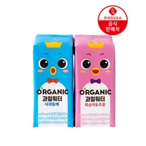 롯데칠성 크니쁘니 유기농 주스 200ml 24팩 과일 워터 오가닉 사과 배 복숭아 푸룬 어린이 블루아쿠 핑크쿠아 키즈 쥬스 음료, 오가닉 워터 복숭아푸룬 200ml 2