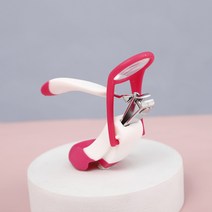 날다 안심 돋보기 유아손톱깎이, 1개, 레드