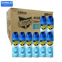 에프킬라 무향 에어졸 모기약 살충제 500ml 24개