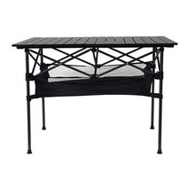 알루미늄 캠핑 롤테이블 차박 좌식 선반 접이식 중형 마렉스롤테이블 코스트코테이블 캠핑좌식테이블 캠핑육각테이블 아베나키롤테이블