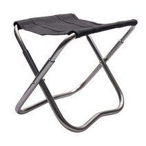 휴대용 접이식 의자 캠핑 등산 백패킹 피크닉 낚시 경량 간이 미니 의자, 대 - 1개