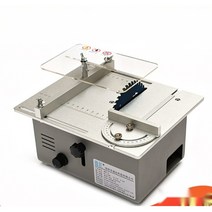 미니전기톱 소형 전동 테이블 쏘 톱다이 목공 절단기, 일반 단일 모터 베어 메탈, 1개