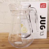 유럽풍 유리 저그 물병 1.3L 183949EA, 본상품선택
