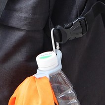 똘복M 휴대용물통 캠핑갈때 물병고리 걸이 생수병 물통 홀더, DDB_퍼플