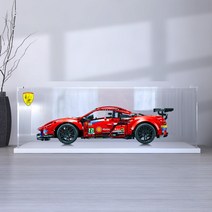 레고 테크닉 페라리 488 GTE af corse 51 전시장 42125 아크릴 디스플레이 케이스 진열장 타입, A + 1개