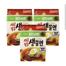 새콤달콤생쫄면4인 * 3개, 920g