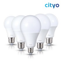 씨티오 LED 전구 램프 벌브 8W 10W 12W 15W 20W 주광색 전구색, 1개, 전구색(노란빛) 20W