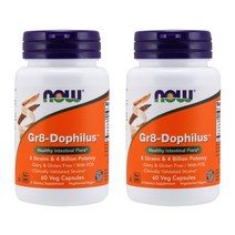 나우푸드 Gr8-도필러스 유산균 베지 캡슐, 60개입, 2개