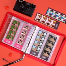 A6 스퀘어 네컷 포토북 포토카드 포켓앨범 티켓북, 04블랙