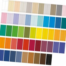 [2+1/리뷰 이벤트]Mink 밍크지 고급칼라봉투53종 규격(85x170mm)100매[인증상품], 45 진곤