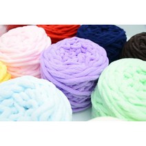 시중에 없는 굵기/ 리얼통통 수면사/ 단독판매/ 7-8mm 굵은 털실 통통한 수면사 수면실 극세사 마크라메실 겨울 뜨개실 목도리 담요 블랭킷 소프트베베 소프트붐붐 루피망고, 15 그래스