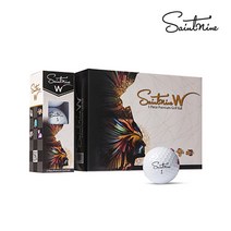 [2022제조/세인트나인] Saintnine W 화이트볼 골프공 3피스 12구