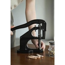 똑딱이 압착 각인 저소음 금형프레스 가죽 펀칭기 DIY