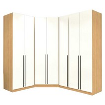 코너 옷장 안방 슬림 자취방 장농 공간활용 침실 수납, 5코너 캐비닛 220x120x120