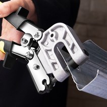 스터드크림퍼 런너 골조 경량철골 석고보드, 강철 용골 펜치 - 검정색, 1개