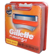 질레트 정품 대용량 퓨전 면도날8입, 옵션3. 퓨전 면도날 8입