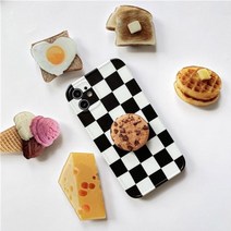 [오너클랜] Linkvu 브런치 프린팅 아크릴 폰톡 스마트톡 그립톡, 상세 설명 참조, 상세 설명 참조, 옵션:브런치폰톡 / 색상:아이스크림