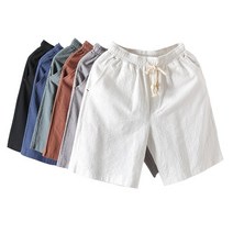 밴드 면바지 여름신상 린넨 모음 반바지 남성바지