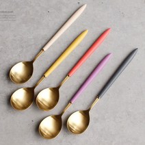 cocooning stella 수저세트 명품 고급 골드커트러리 5color, 젓가락크림, 1개