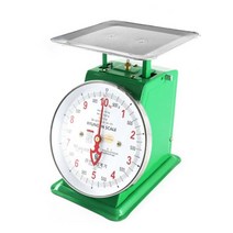 경인 지시 저울 10kg 저울 시장 바늘 눈금 야채 저울 지시 주방 초록색 시장 눈금, 앤트 10kg