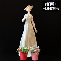 미나박스 도자기 야드로인형 피겨린 장식 인형 1/ 도자기 피겨린 야드로 스타일 웨딩 선물 포슬린 유럽 엔틱 장식 인형, 19.세여인C
