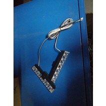 1/2/4LED 스트로보 스코프 라이트 fso 깜박임 소방관 조명 Led 경찰 자동 플래시 경고등 트럭 비상 사태, 02 2 led, 01 red