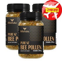 뉴질랜드 아이마누카 비폴렌 벌화분 250g, 3개, 3개
