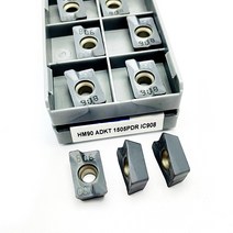 공구 HM90 ADKT1505 PDR IC908 스퀘어 숄더 내부 구멍 선삭 경질 금속 CNC 공작 기계 부품 ADKT 1505, [01] ADKT1505 PDR IC908, [01] 10PCS(1box)