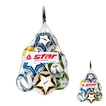 스타 ST920 축구볼망 10개입 그물망 배구공망 축구공가방