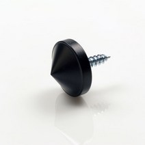 다보몰 캡다보 황동뿔형(블랙) 25파이x13mm (대포피스형) 아크릴다보