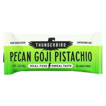 썬더버드 슈퍼푸드 프로틴바 피칸 구기자 피스타치오 48g x12개입