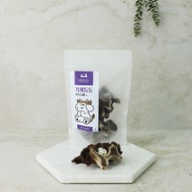 강아지 수제간식 히즈독 한우등뼈 닭가슴살 돼지육포, 꿀꿀육포 한돈후지 육포(60g)